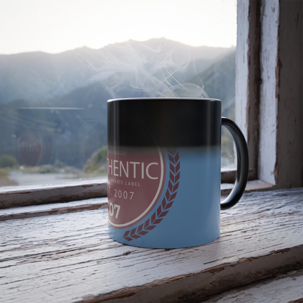Heat-Activated Color Morphing Mug, 11oz, $24.99