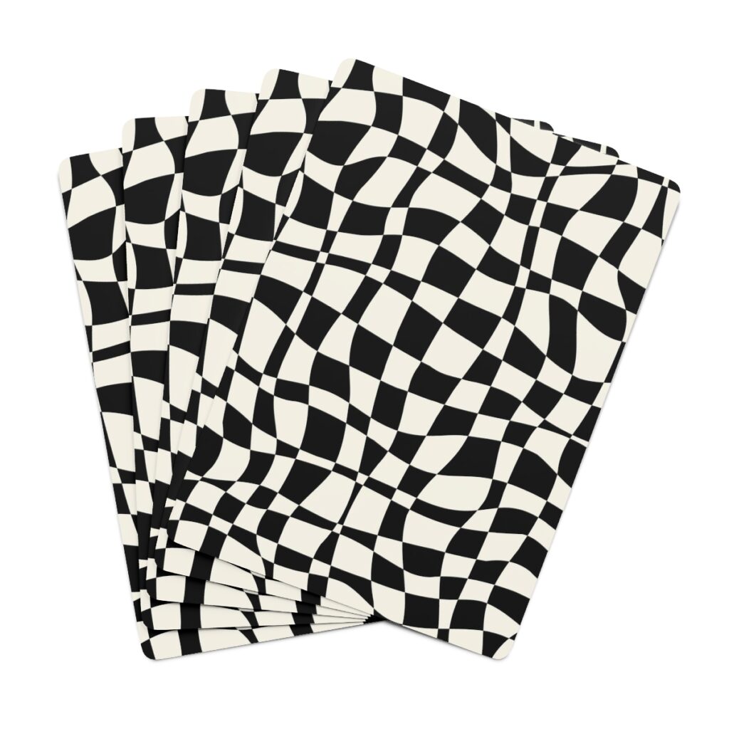 Hypnotize Edgeless Playing Cards, 54 Standard Size Playing Cards