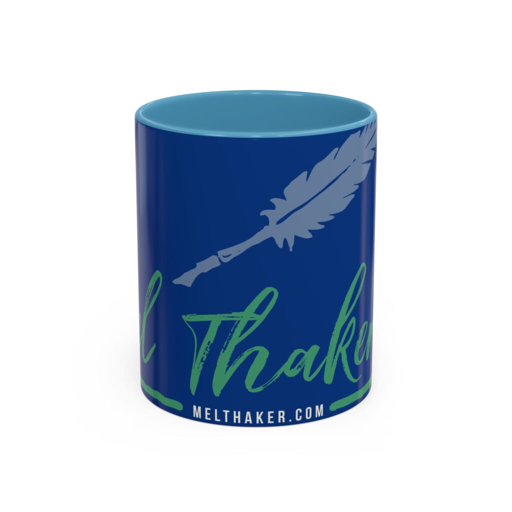 Mel Thaker™ Feather Accent Mug