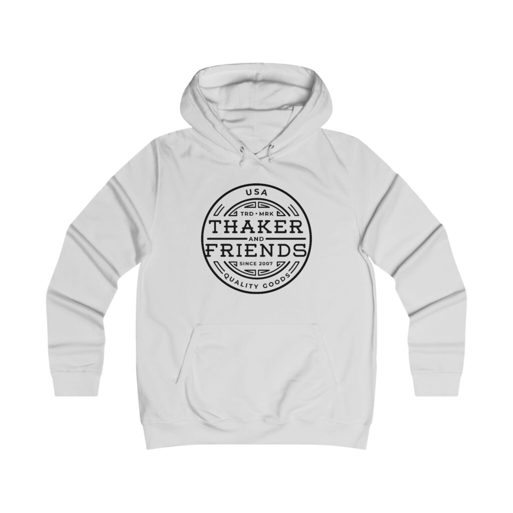 Women's Thaker and Friends™ Durable Medium-weight Hoodie in 5 Colors