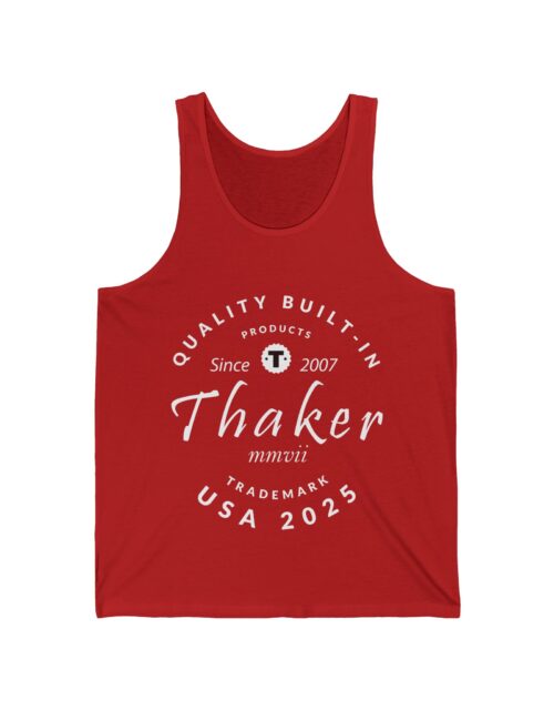 Thaker Unisex Gym Tank in 5 Different Color Combinations
