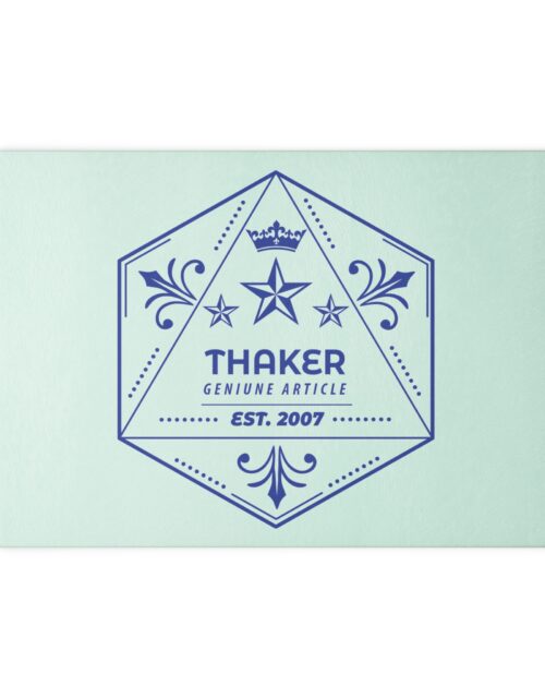 Mel Thaker & Company™ Cooking is Chemistry Reminder Glass Cutting Board