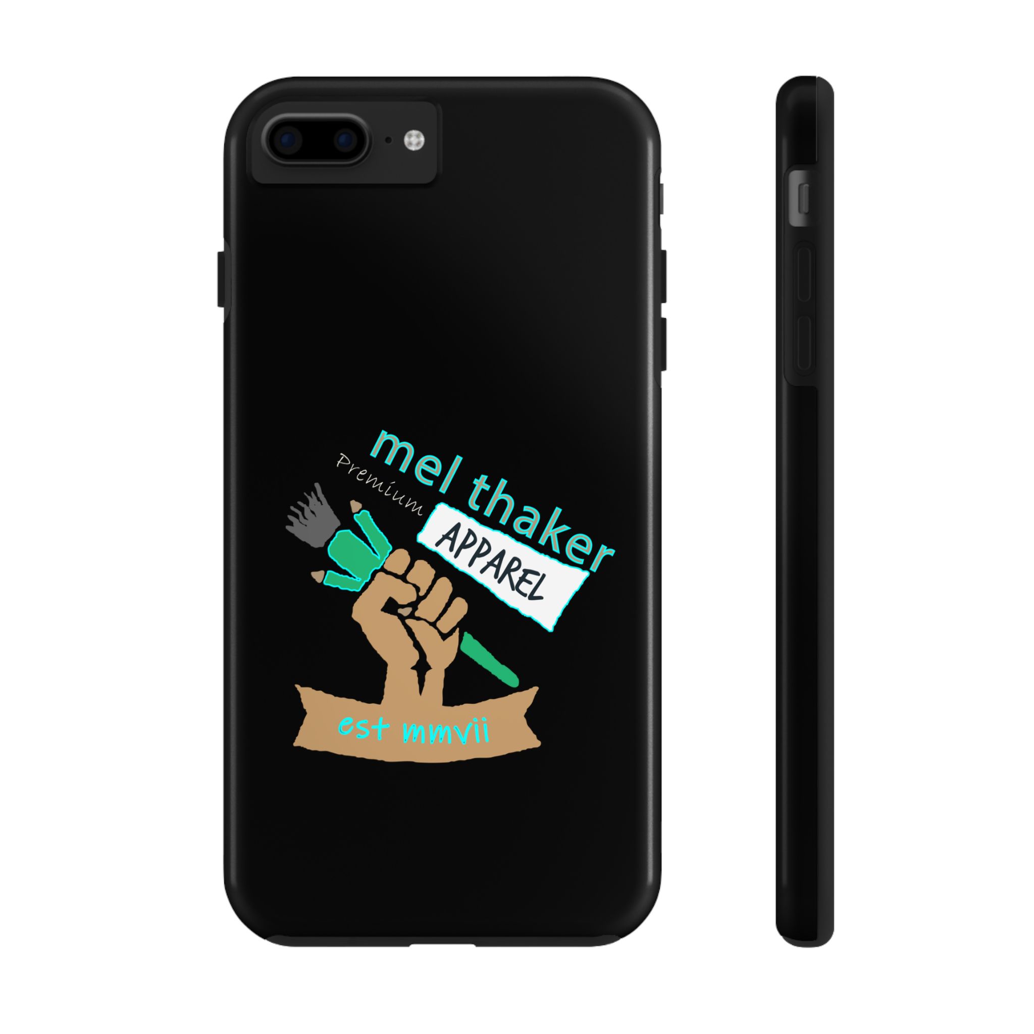 iPhone 7-16 Mel Thaker Paintbrush™ 2-Layer Tough Cases (supports all models & Samsung Galaxy S21-24)